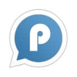 Blue WhatsApp Plus Logo